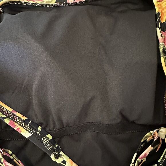 Hurley Womens's UPF 50+ Sun Protection Floral One Piece Swimsuit XXL - Picture 6 of 8